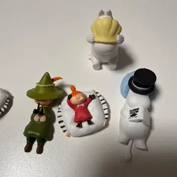무민 피규어 세트 6개
