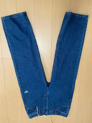 새상품급 Reebok 허리밴딩 데님 이지 팬츠 L