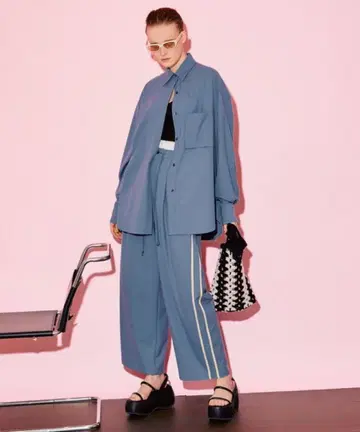 [새상품급] MAISON SPECIAL 셋업 블루