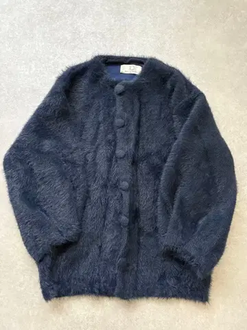 [ 새상품급 ] 샤기 니트 가디건