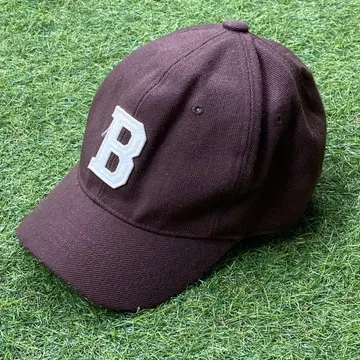 브라운 B 자수 야구 모자 프리 사이즈