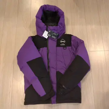 [ 택 포함 새상품 ] FCRB SOPH. 다운 자켓 퍼플/블랙 보라색