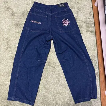 [ 인기 선착순 ] NoREMID 리지드 데님 네이비 컬러