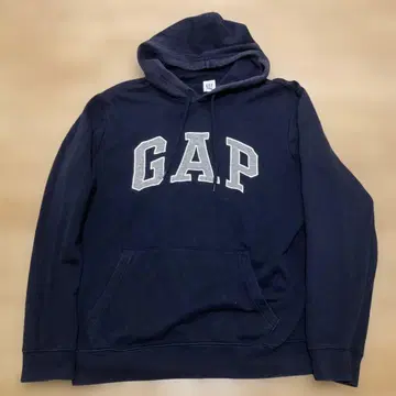 GAP 네이비 후드 부착 후드티 M 사이즈