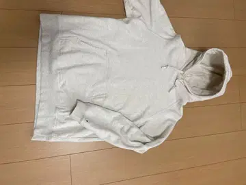 스노우피크 라이트 그레이 후드 부착 후드 맨투맨 M