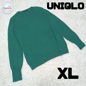 UNIQLO 유니클로 크루넥 캐시미어 100% 니트 스웨터 XL