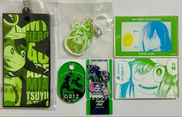 히로아카 아스이 츠유 아크릴 키링 아크릴 씰 키체인 5종