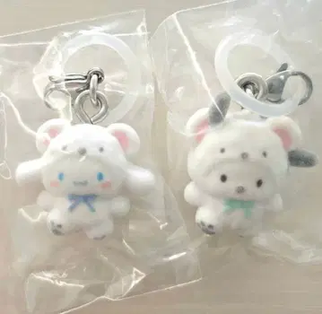 푹신푹신 스노우 메지루시 액세서리 시나몬 포차코 세트 산리오