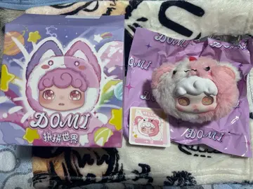 Domi 봉제 인형 파우치 작은 곰