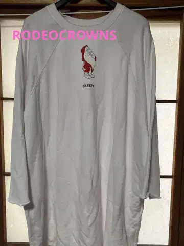 로데오 크라운 맨투맨 7부 소매