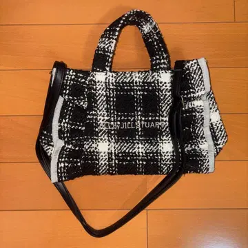 트위드 프릴 백 BLACK ver.