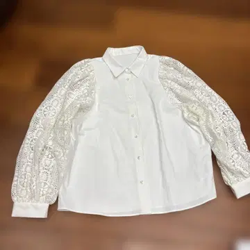 [ 미사용 새상품 ] VERMEIL par iena 레이스 콤비 블라우스