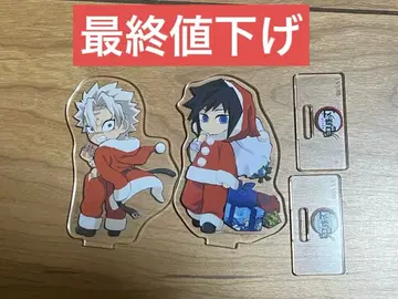 귀멸의 칼날 크리스마스 아크릴 스탠드 시나즈가와 사네미 토미오카 기유