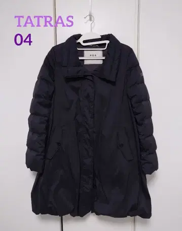 레어 사이즈 고급 TATRAS R라인 벌룬 롱 코트 04