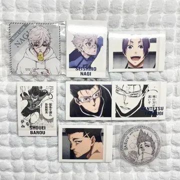 블루 록 나기 세이시로 미카게 레오 아크릴 코스터 파샤코레 클리어 시트