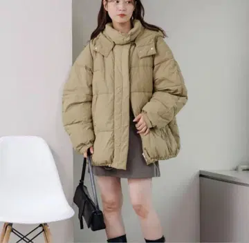 새상품급 kastane 래글런 볼륨 패딩 자켓