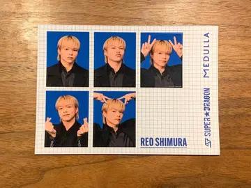 SUPER DRAGON 증명사진풍 포토 스티커 시무라 레오