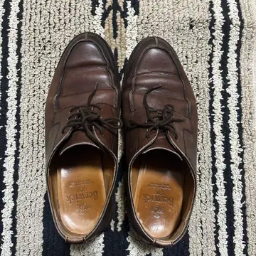 Berwic 슈트리 세트 가죽 드레스 슈즈 스트레이트 팁