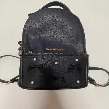 Maison de FLEUR 리본 백팩 백