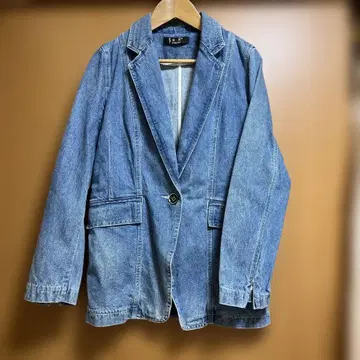 jing shu 데님 자켓 블레이저 타입