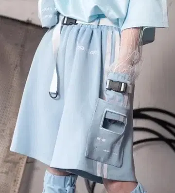 [새상품] ACDC RAG GAME OVER 하프 팬츠 천사계 패션