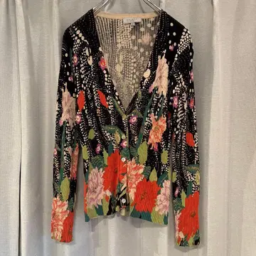 CHIARA by De'VA 꽃무늬 가디건 L 사이즈