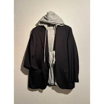 vintage 구제 의류 미국제 테일러드 자켓 블랙