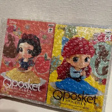 [ 미개봉 새상품 ] Qposket Disney 백설공주 아리엘 세트
