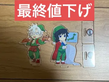 귀멸의 칼날 크리스마스 아크릴 스탠드 시나즈가와 사네미 토미오카 기유