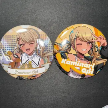 칸나리 큐피 캔뱃지 2개 세트 브이스포 페스티벌 2025