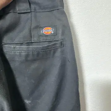 Dickies 874 오리지널 핏 워크 팬츠 블랙