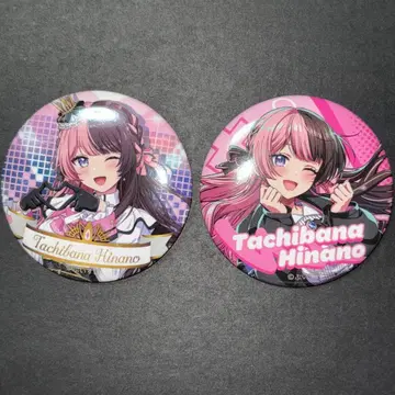 타치바나 히나노 캔뱃지 2개 세트 Vspo 페스티벌 2025