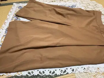 NEWYORKER 브라운 플레어 스커트 빅 사이즈 23호