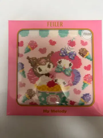 페이러 산리오 마이멜로디 쿠로미 손수건