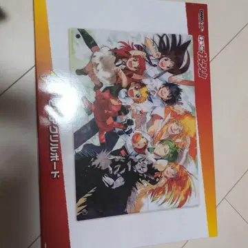 금색의 갓슈 2층 아크릴 보드