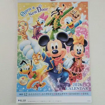 다이이치생명 2026년 디즈니 달력 6매입