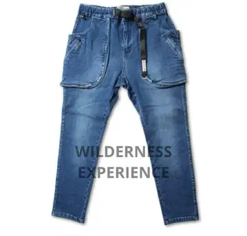 WILDERNESS EXPERIENCE 데님 스토리지 클라이밍 팬츠 M