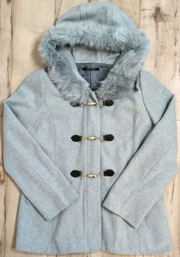 원 웨이 그레이 퍼 자켓 M