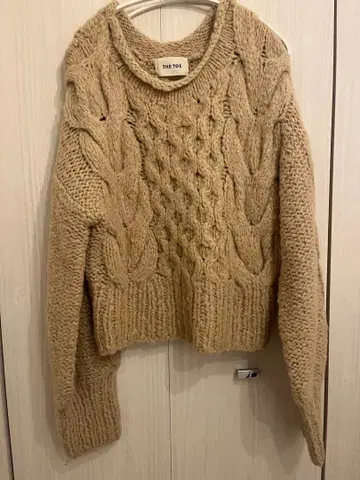 THE TOE mines handmade cable knit