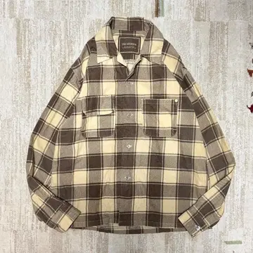 ANACHRONORM Printed Plaid Flannel Shirt