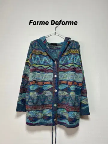 Forme Deforme 형태 후드 가디건