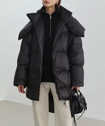 오버 사이즈 롱 다운 자켓