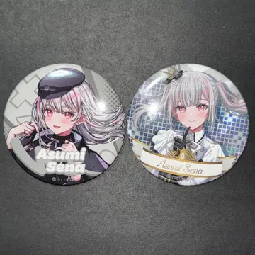 아스미 세나 캔뱃지 2개 세트 브이스포 페스티벌 2025