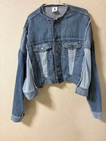 니코앤드 숏 기장 데님 자켓