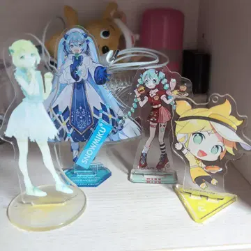 아크릴 스탠드 세트 (하츠네 미쿠, 카가미네 린, 카가미네 렌)