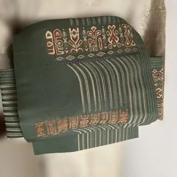 긴자매듭 새상품급 조립식 오비 이부식 후쿠로 오비