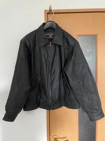 MEMBERS ONLY 천연 가죽 자켓