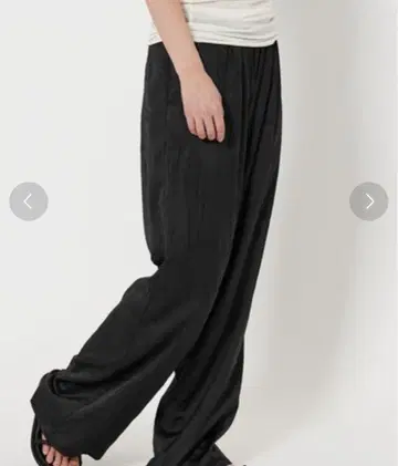 MARW UNITED ARROWS 와셔 팬츠 블랙