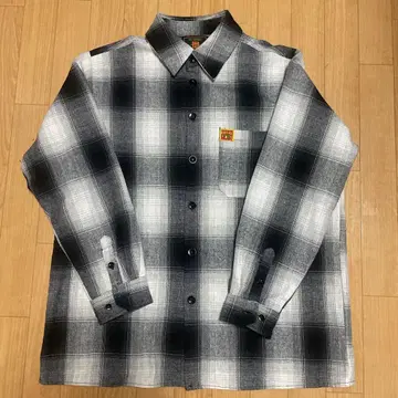 FB COUNTY CHECKER SHIRT M 블랙 화이트 체크