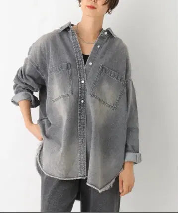 렙심 모듬 BIG 데님 셔츠
